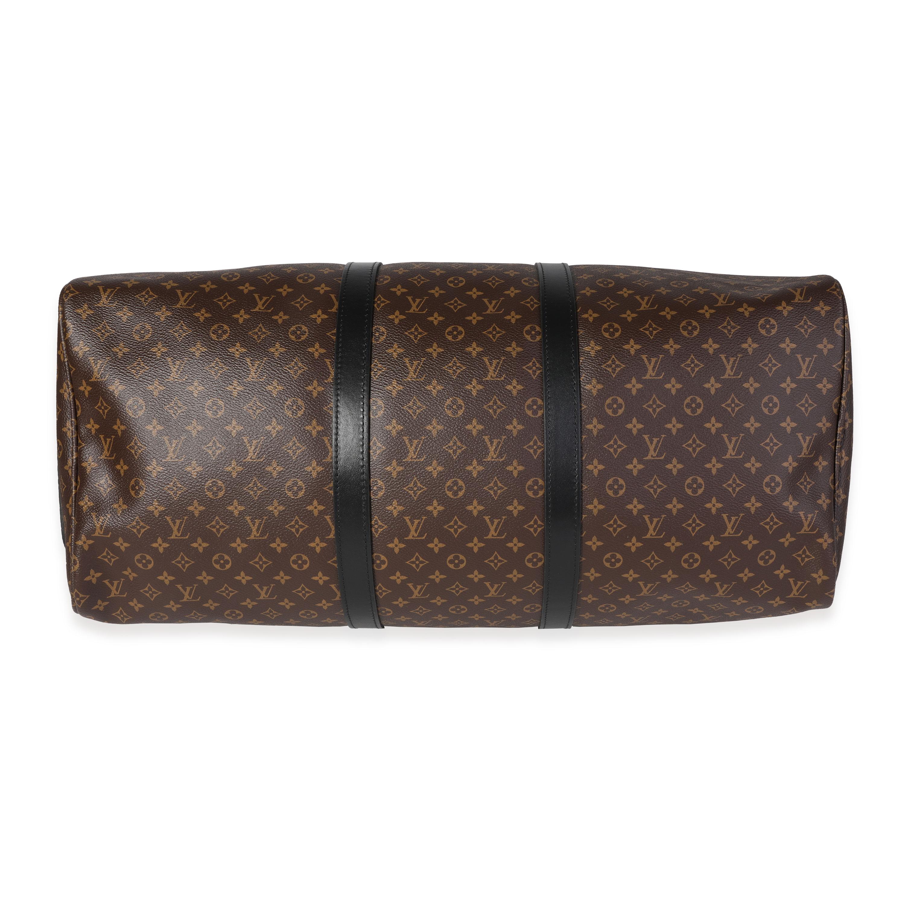 Women's Louis Vuitton Monogram Patchwork Keepall Bandoulière 50