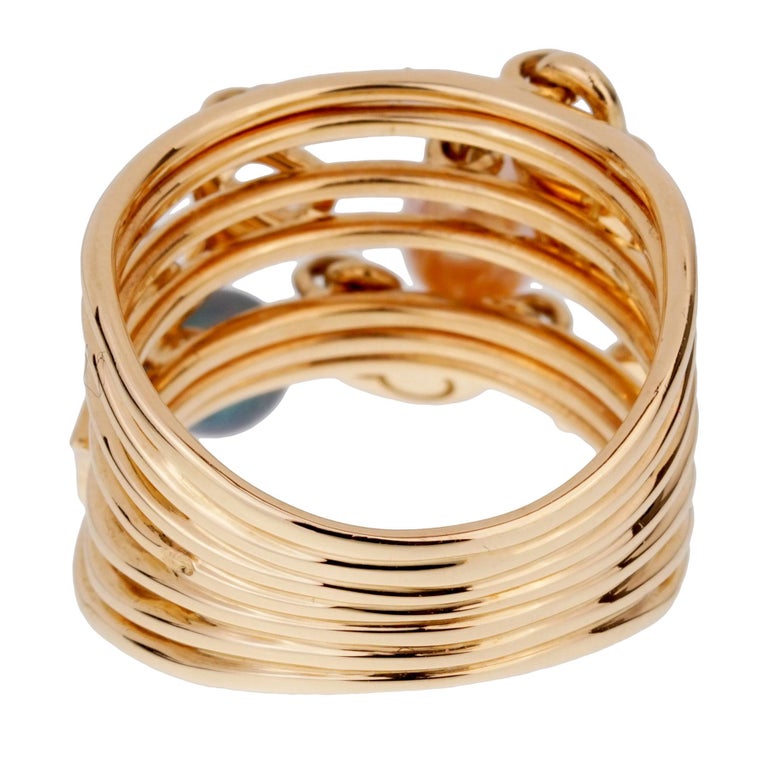 Louis Vuitton Sweet Monogram Ring - Gold-Tone Metal Cocktail Ring