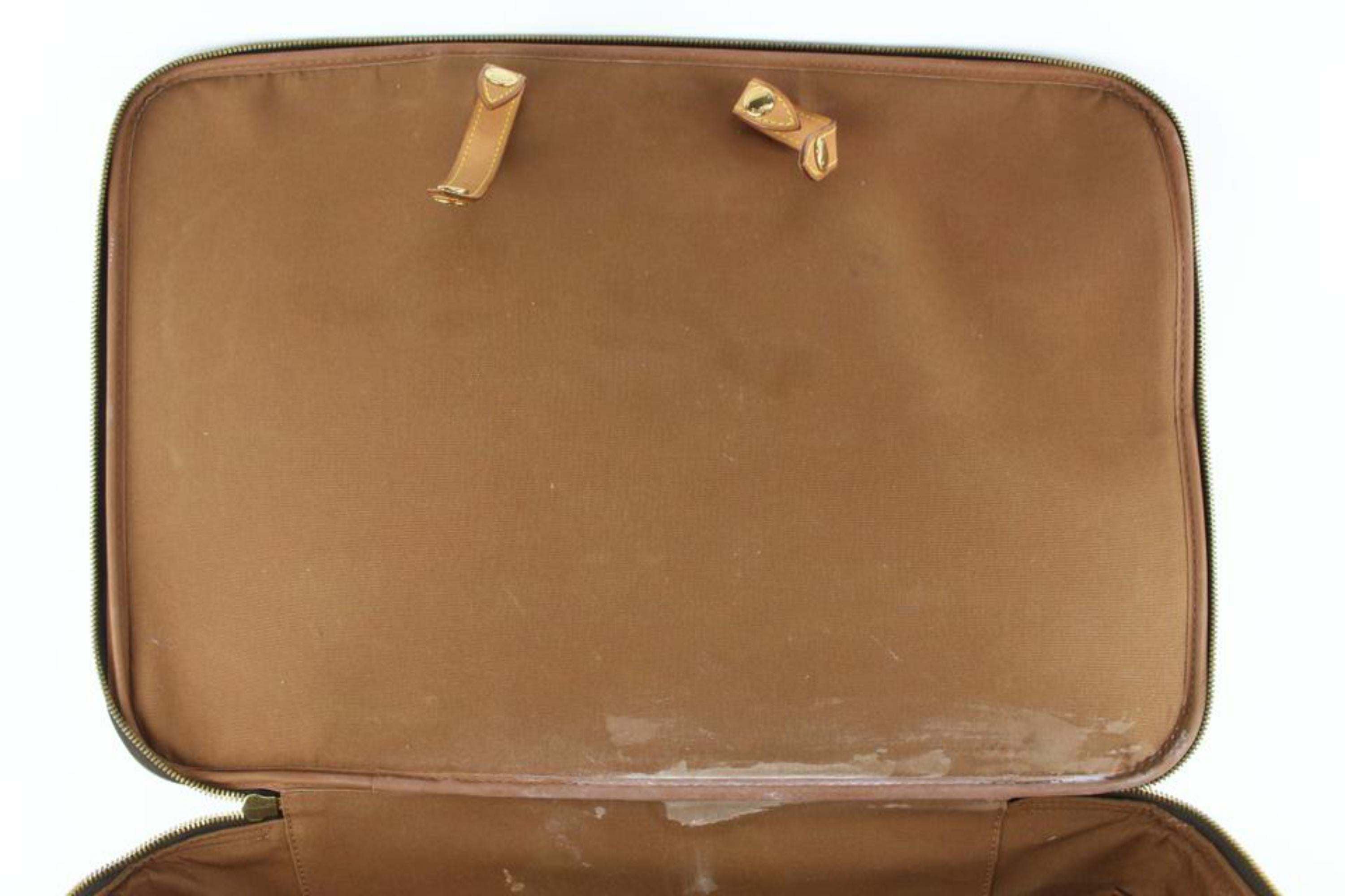 Louis Vuitton Monogram Pegase 55 Rollendes Reisegepäck 73lk718s im Zustand „Relativ gut“ im Angebot in Dix hills, NY