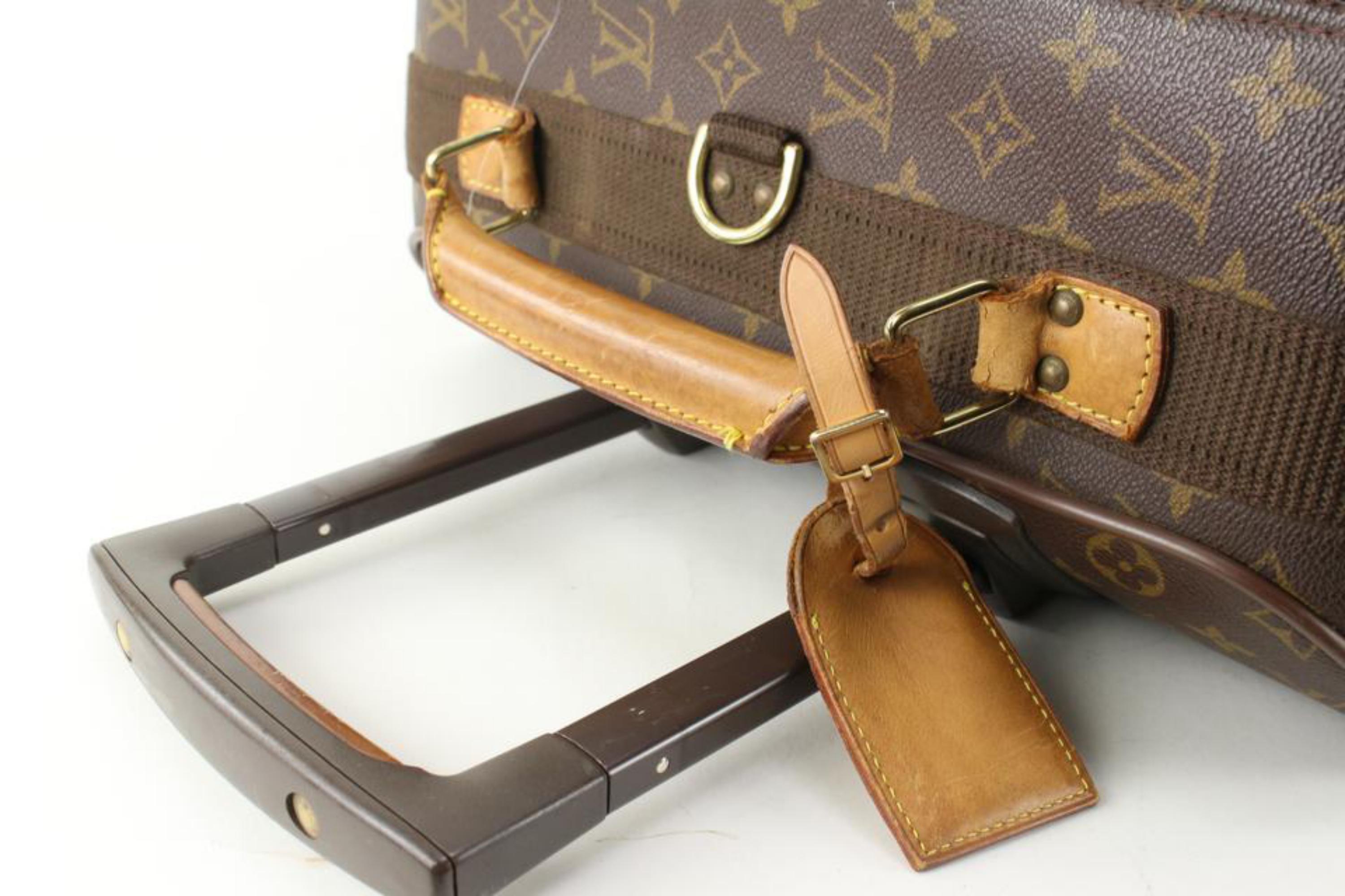 Women's Louis Vuitton Monogram Pegase 55 Rolling Luggage 73lk718s For Sale