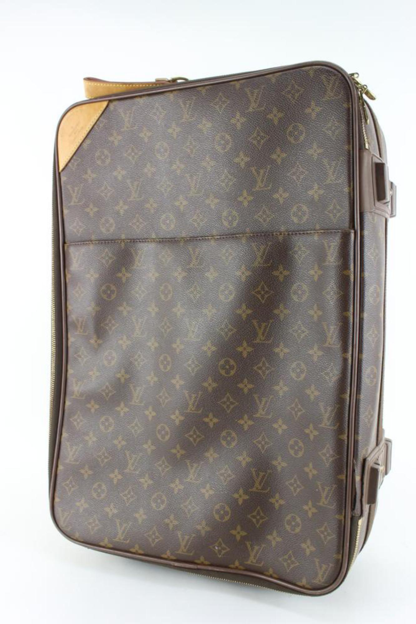 Louis Vuitton Monogram Pegase 55 Rolling Luggage Trolley Suitcase 70lv84s 4