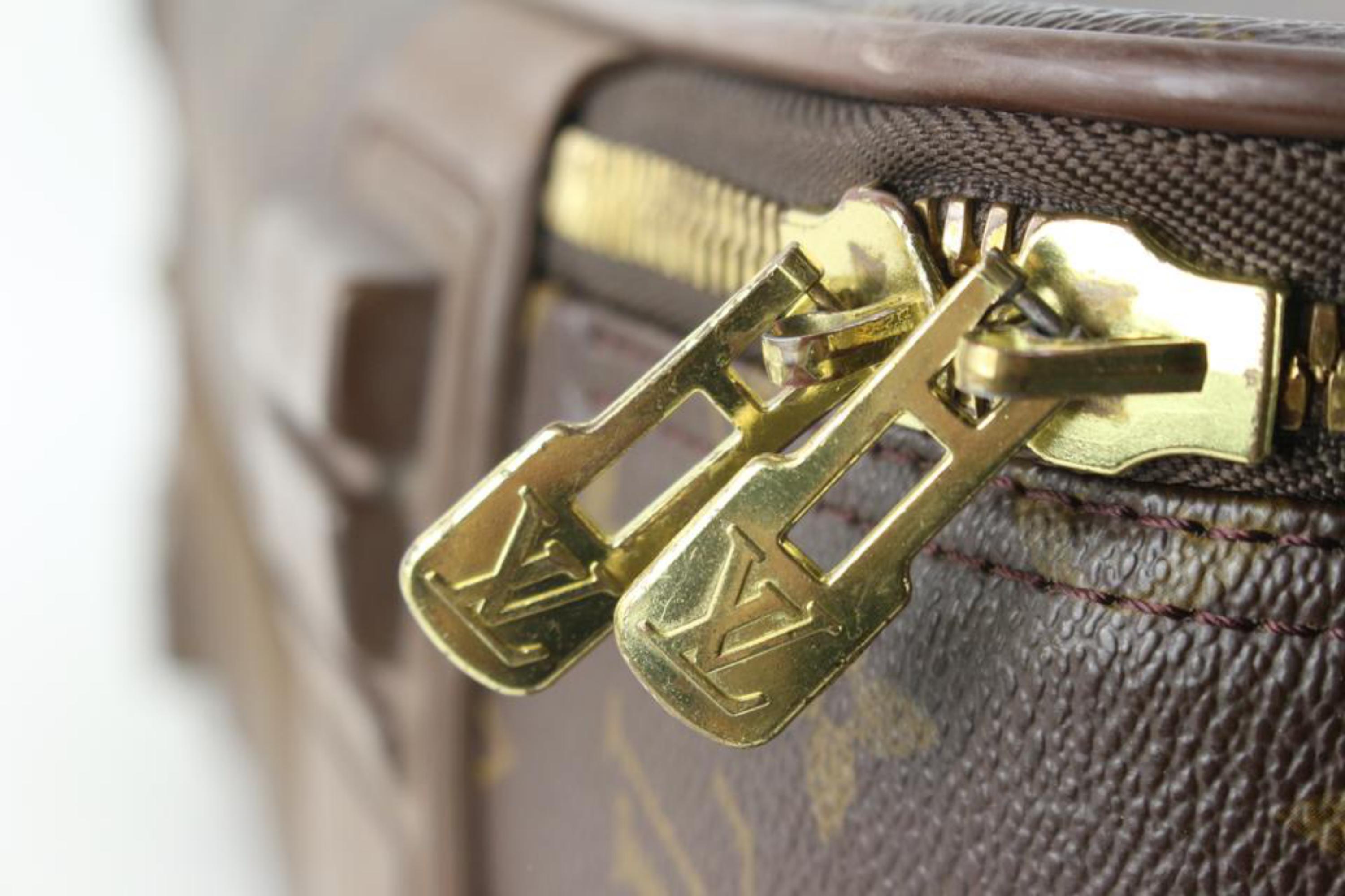 Black Louis Vuitton Monogram Pegase 55 Rolling Luggage Trolley Suitcase 70lv84s