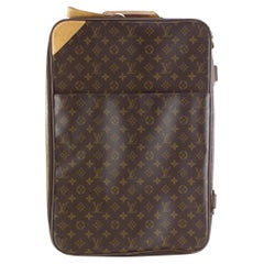 Valise à bagages à roulettes Louis Vuitton Monogram Pegase 55, 70lv84s