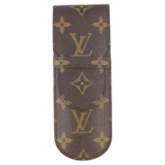 Louis Vuitton Monogram Pen Case Etui Holder 1019lv17