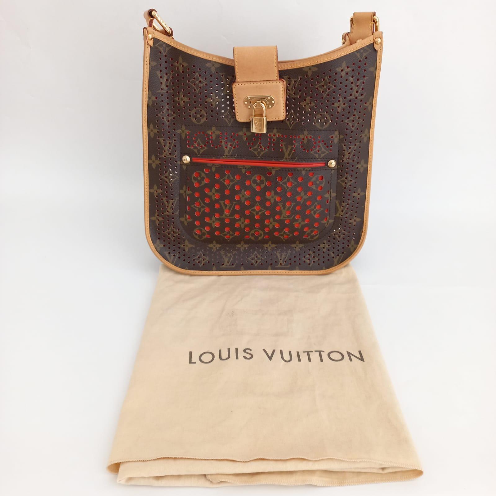 Louis Vuitton Monogram Perforated Musette Crossbody Bag In Good Condition In Jakarta, Daerah Khusus Ibukota Jakarta