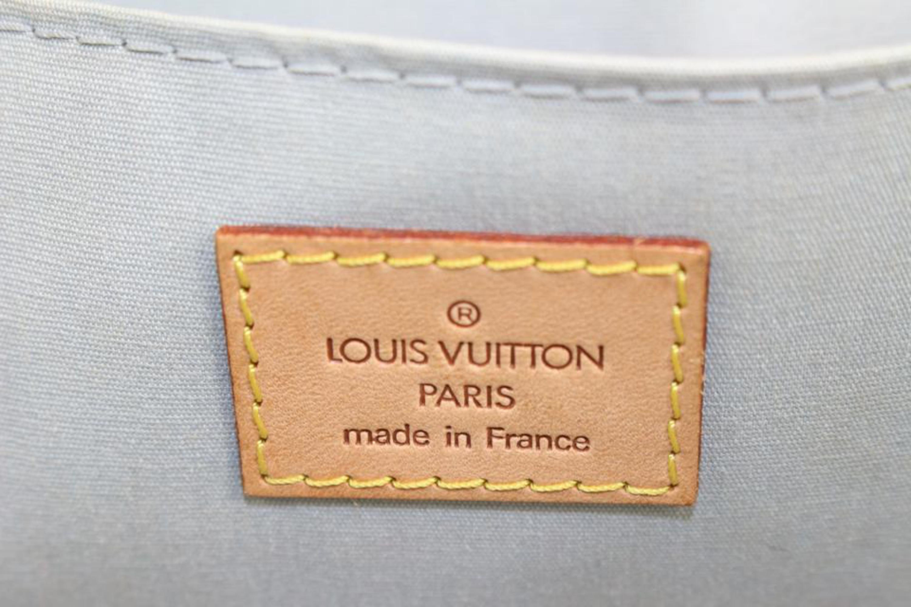 White Louis Vuitton Monogram Perle Vernis Roxbury Drive 2way 95lk329s