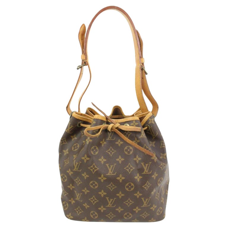 NIB Authentic Louis Vuitton Monogram Nano Noe w/Free Bag Organizer / Insert