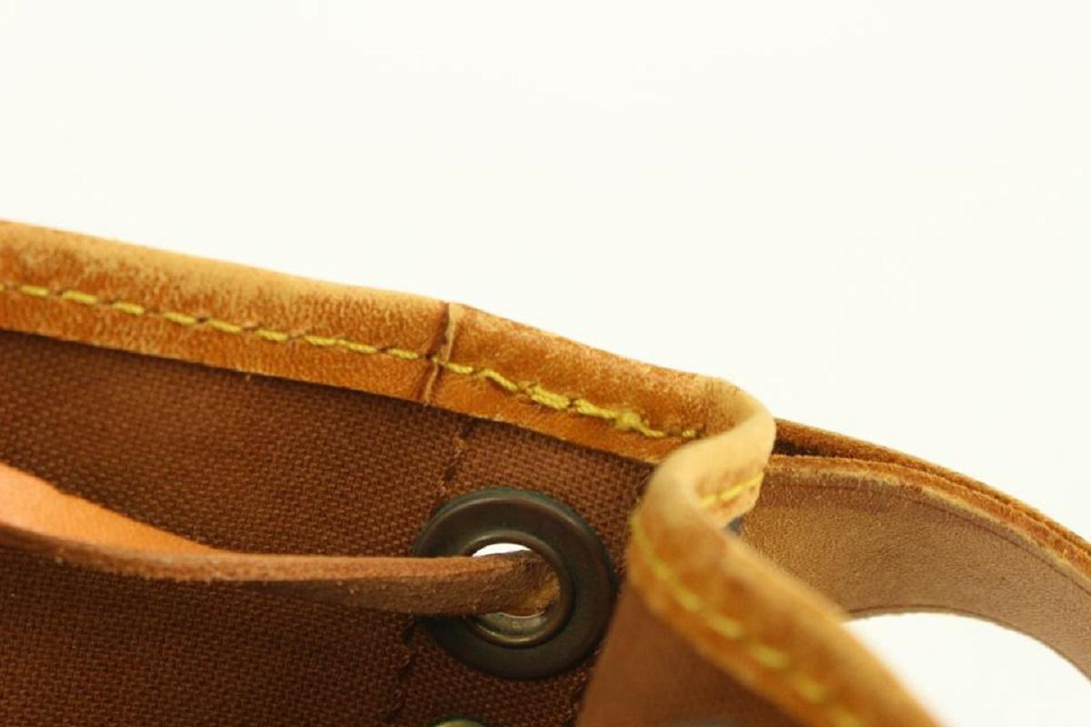 Louis Vuitton Monogram Petit Noe Drawstring Bucket Hobo Bag 1019lv22 For Sale 3