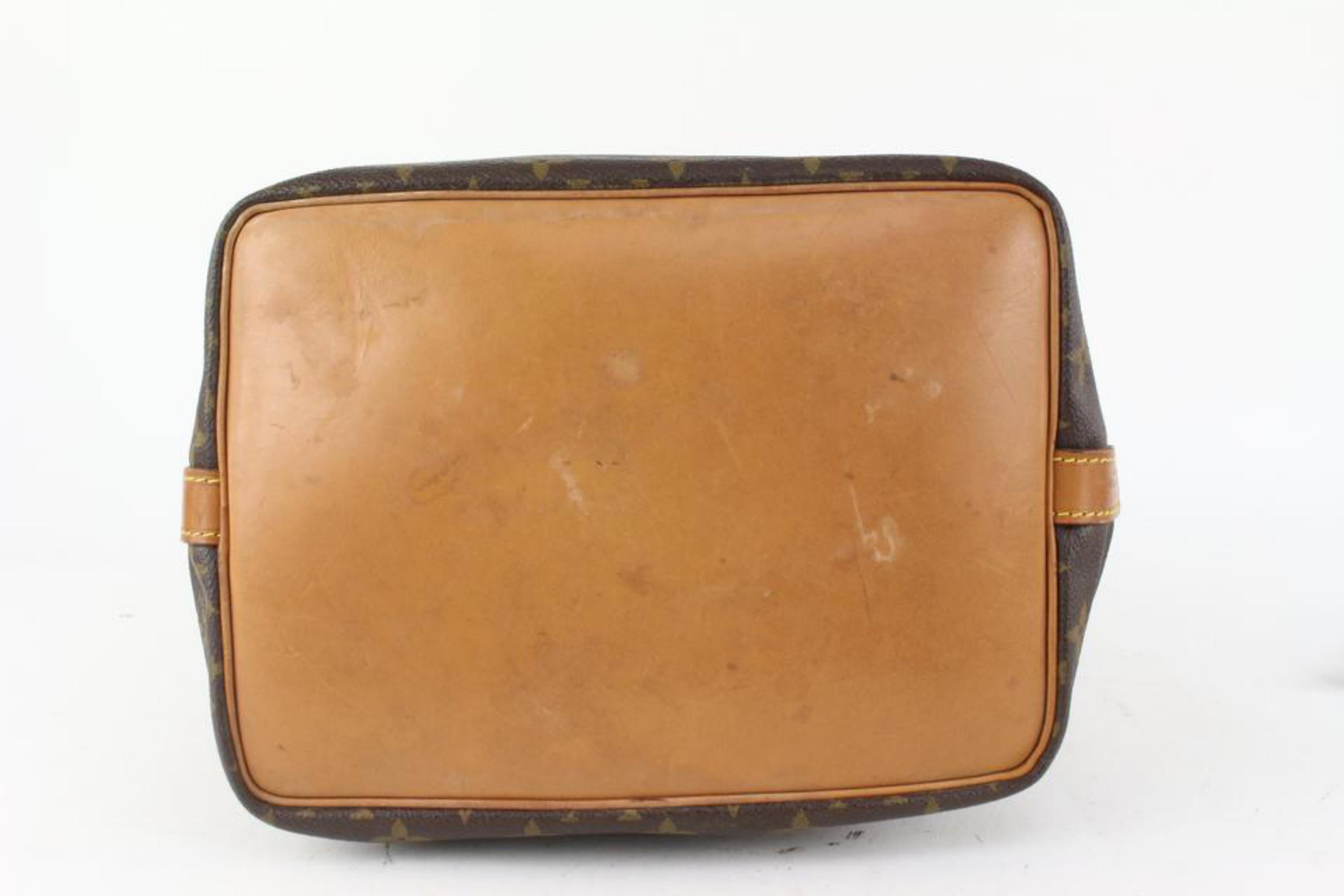 Louis Vuitton Monogram Petit Noe Drawstring Bucket Hobo Bag 105lv15 2