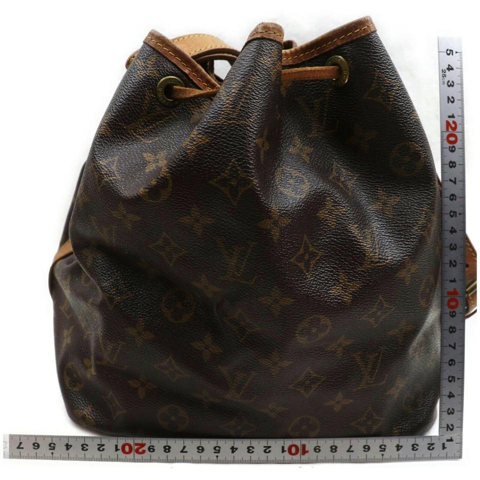 Louis Vuitton Monogram Petit Noe Drawstring Bucket Hobo Bag 862514 1
