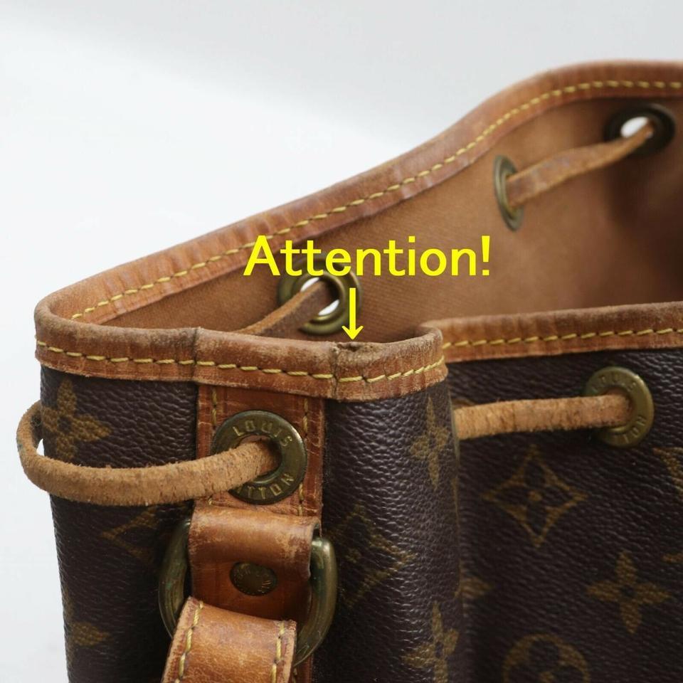 Louis Vuitton Monogram Petit Noe Drawstring Bucket Hobo Bag 862514 3
