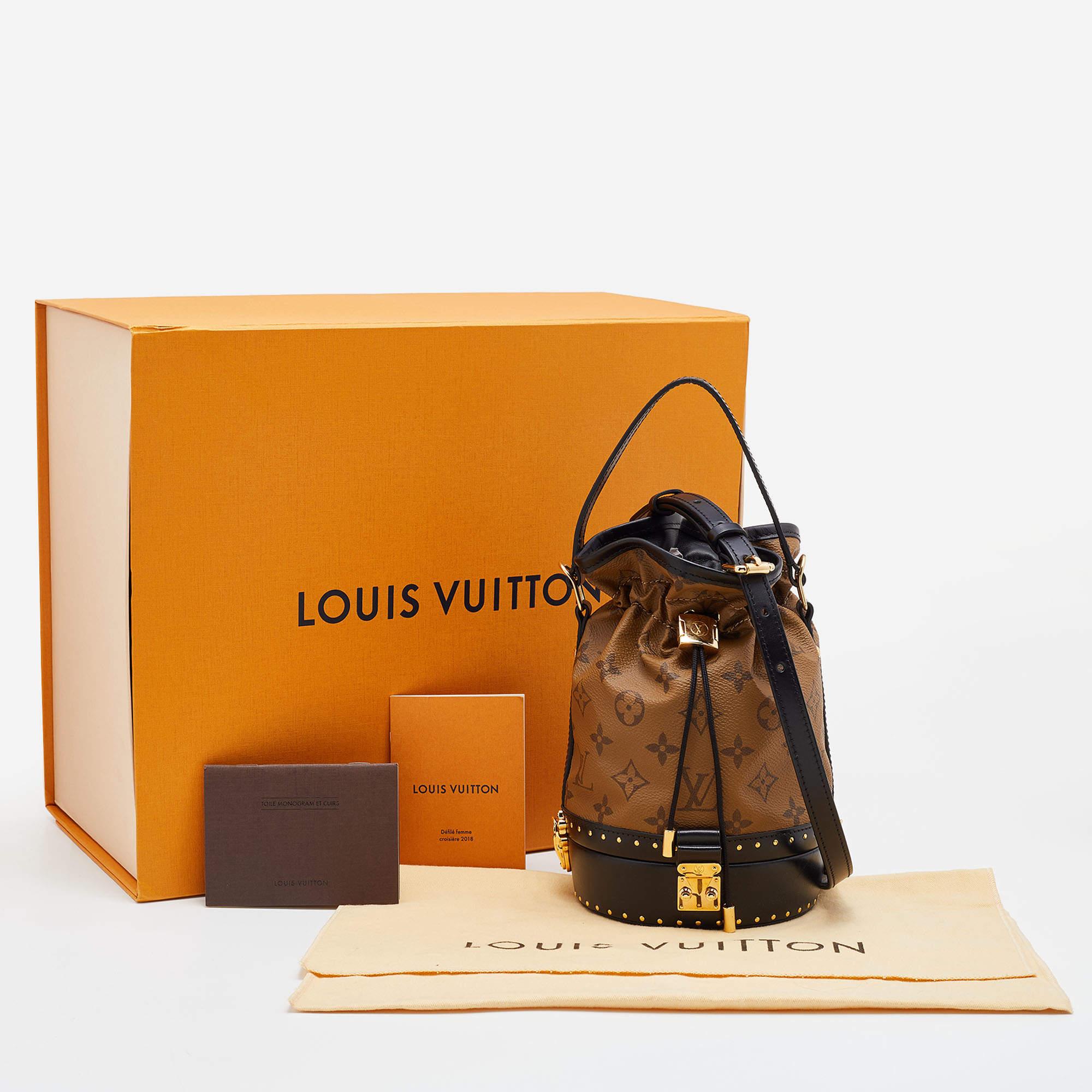 Louis Vuitton Monogram Petit Noé Trunk Bucket Bag 8