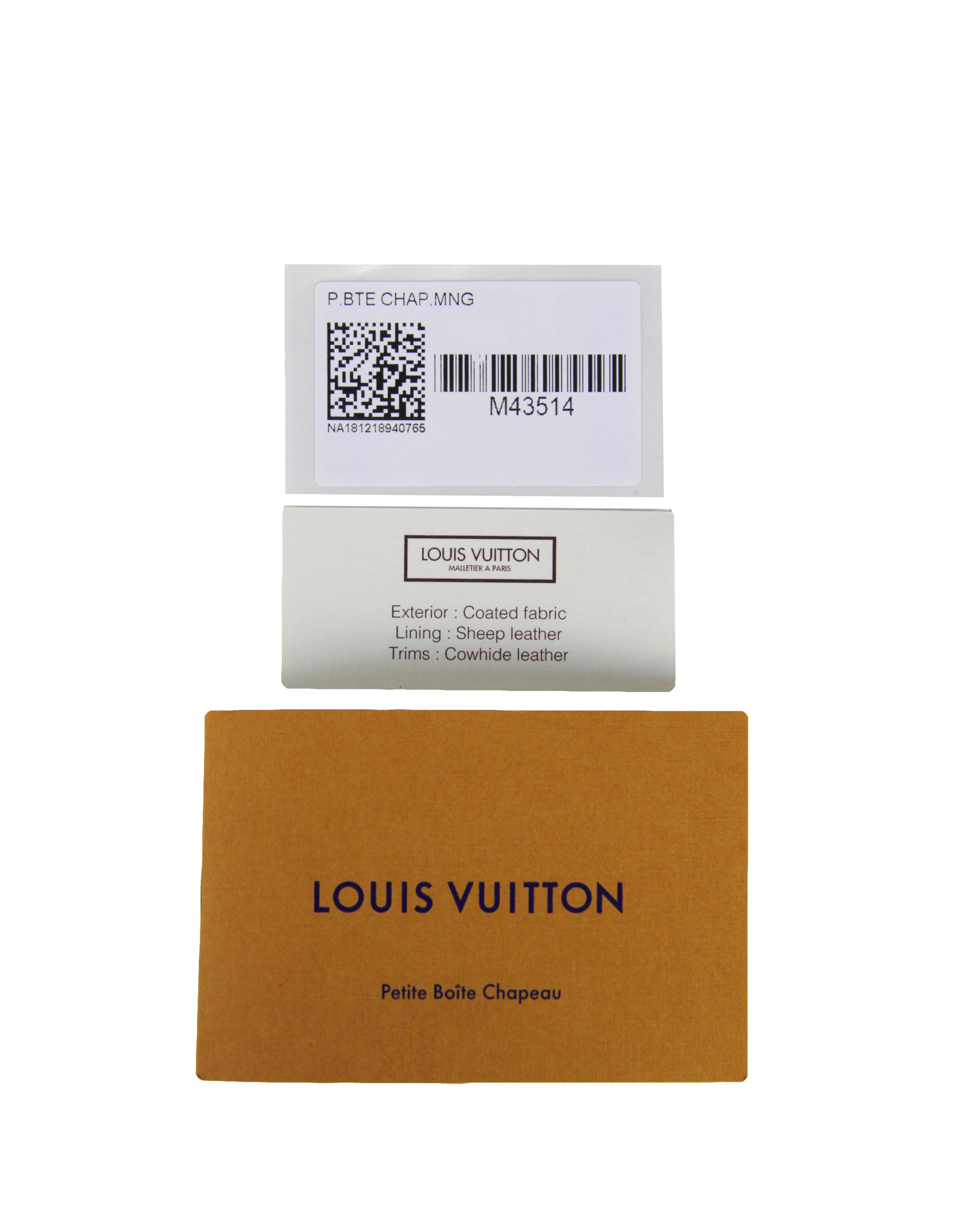 Louis Vuitton Monogram Petite Boite Chapeau Crossbody Bag For Sale 1