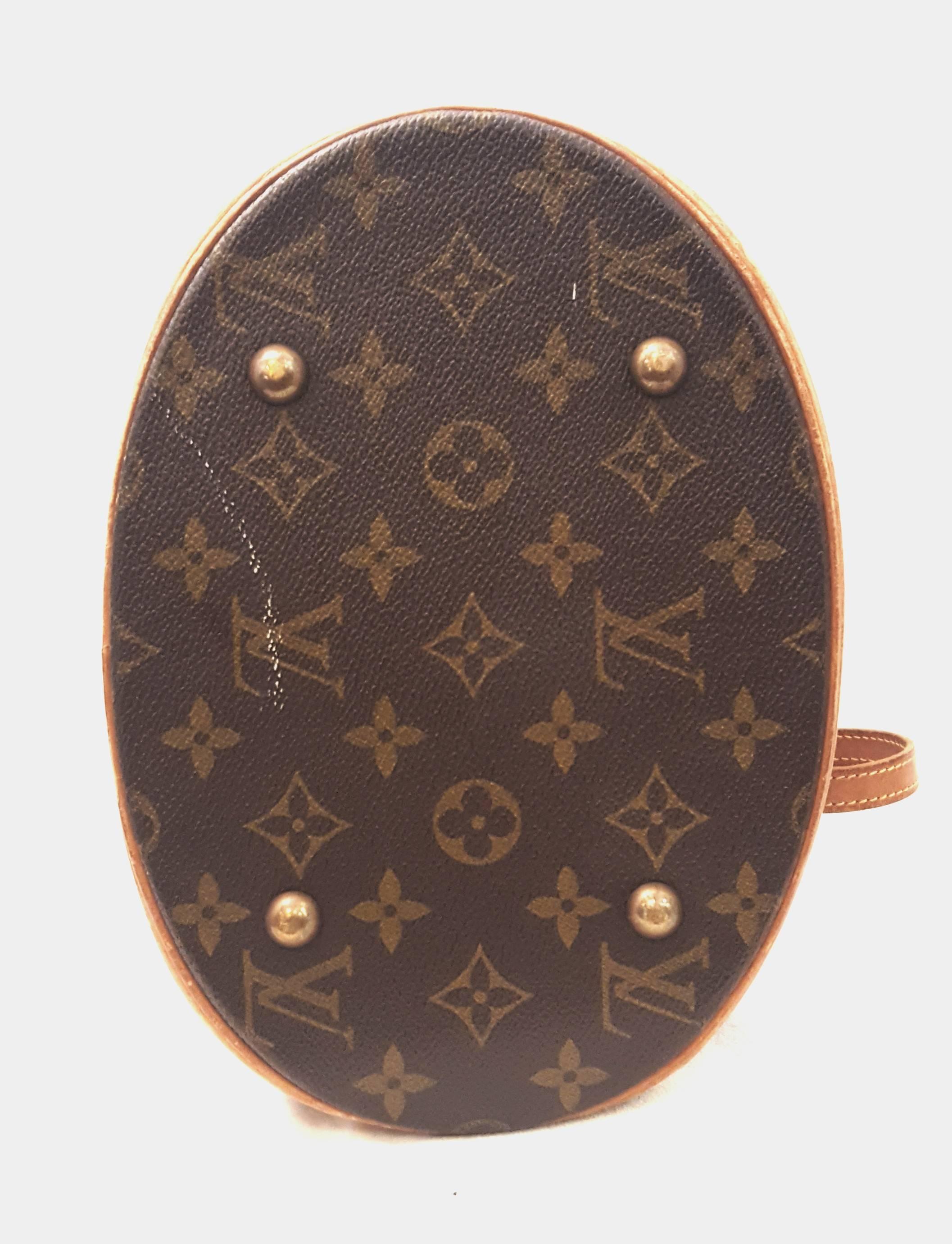 Women's Louis Vuitton Monogram Petite Bucket Bag 