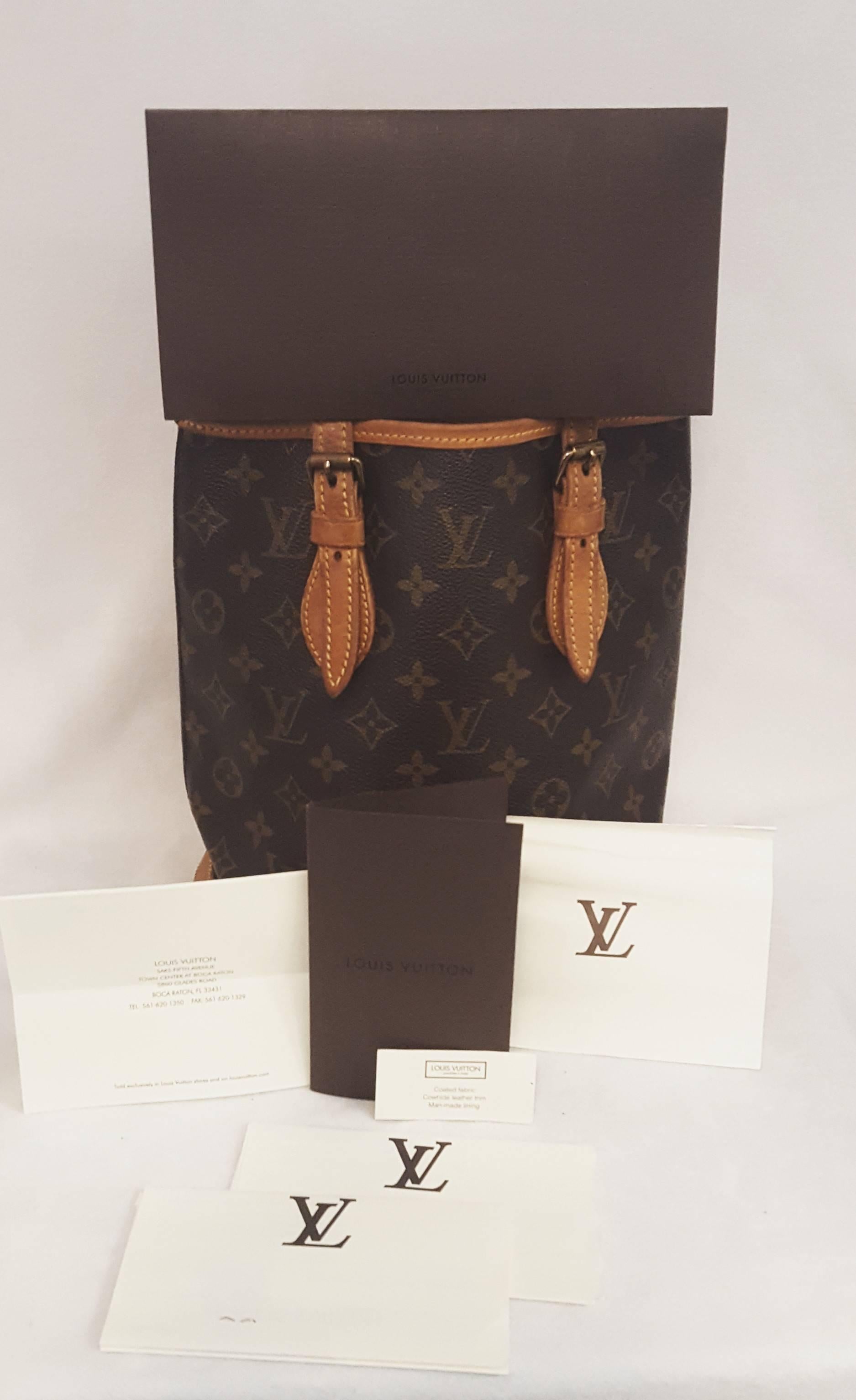 Louis Vuitton Monogram Petite Bucket Bag  4