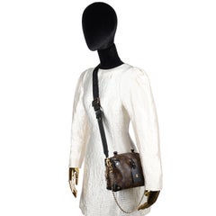 LOUIS VUITTON Monogram Petite Malle Souple Black