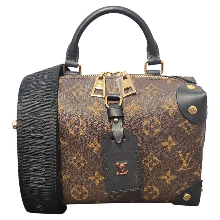 Louis Vuitton Monogram Petite Malle Souple Top Handle Crossbody in vendita