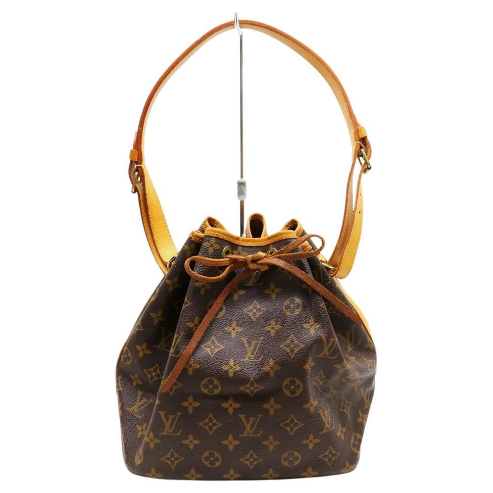 Louis Vuitton Monogram Petite Noe Drawsting Bucket Hobo Bag 862255 For Sale