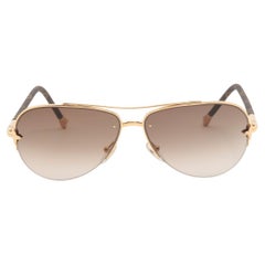 Monogram Petite Viola Pilote Aviator-Sonnenbrille von Louis Vuitton