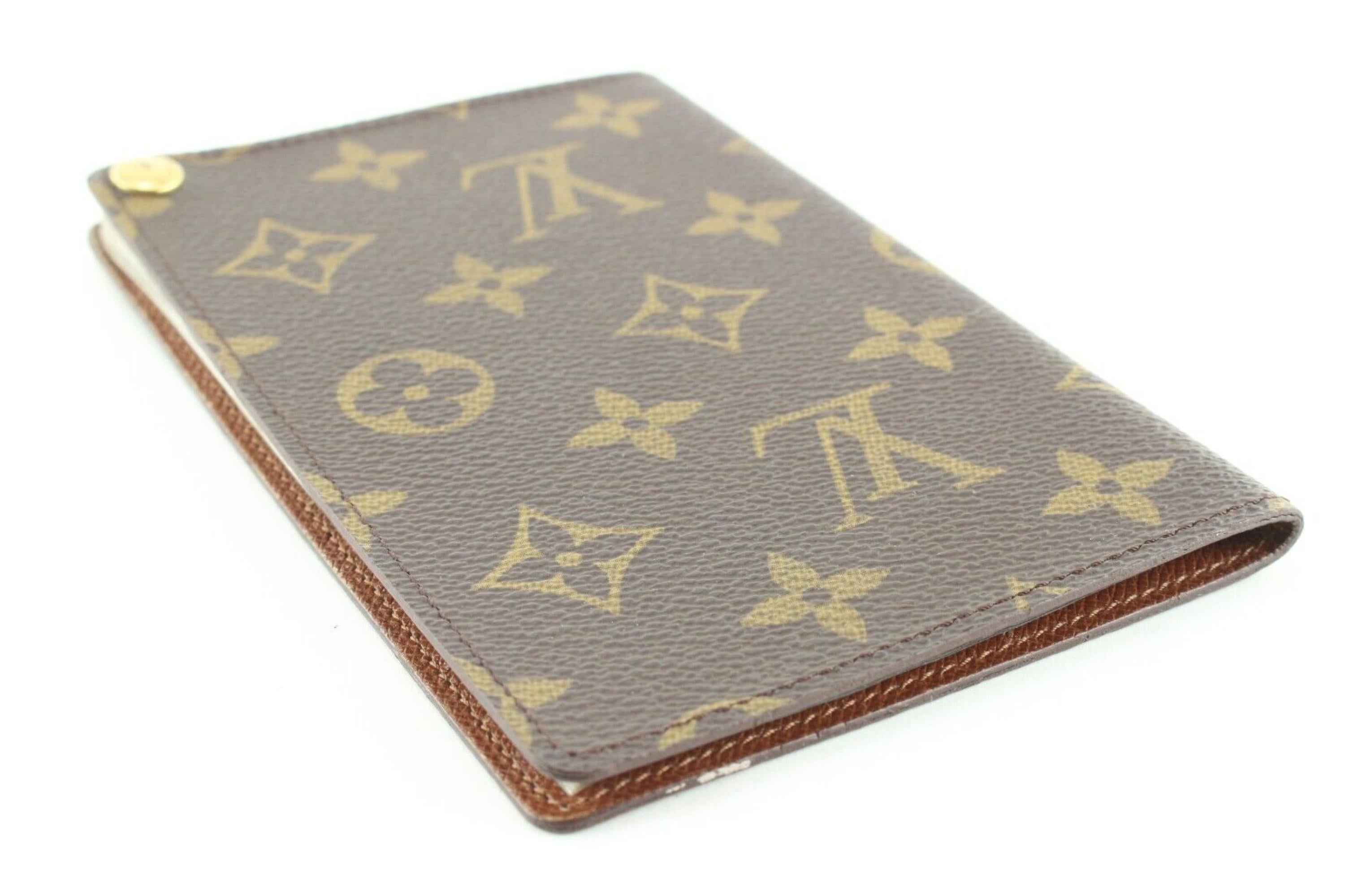 Brown Louis Vuitton Monogram Photo Album 2LV0509 For Sale