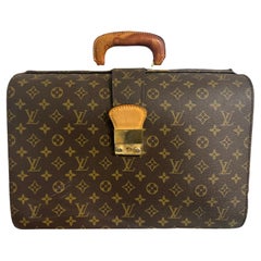 Retro Louis Vuitton Monogram Pilot Briefcase Serviette