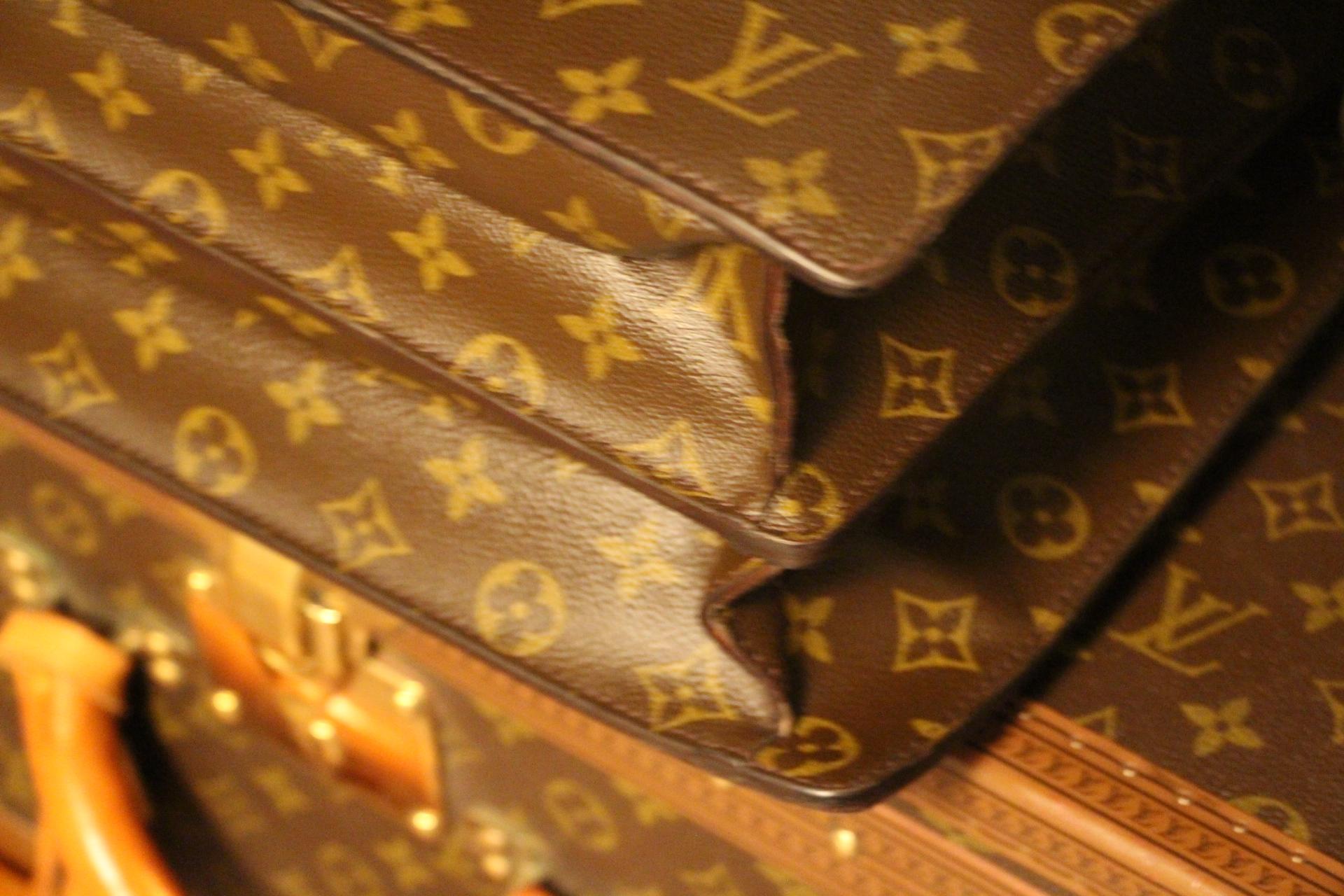 Louis Vuitton Monogram Pilot or Doctor's Briefcase, Louis vuitton Serviette 3