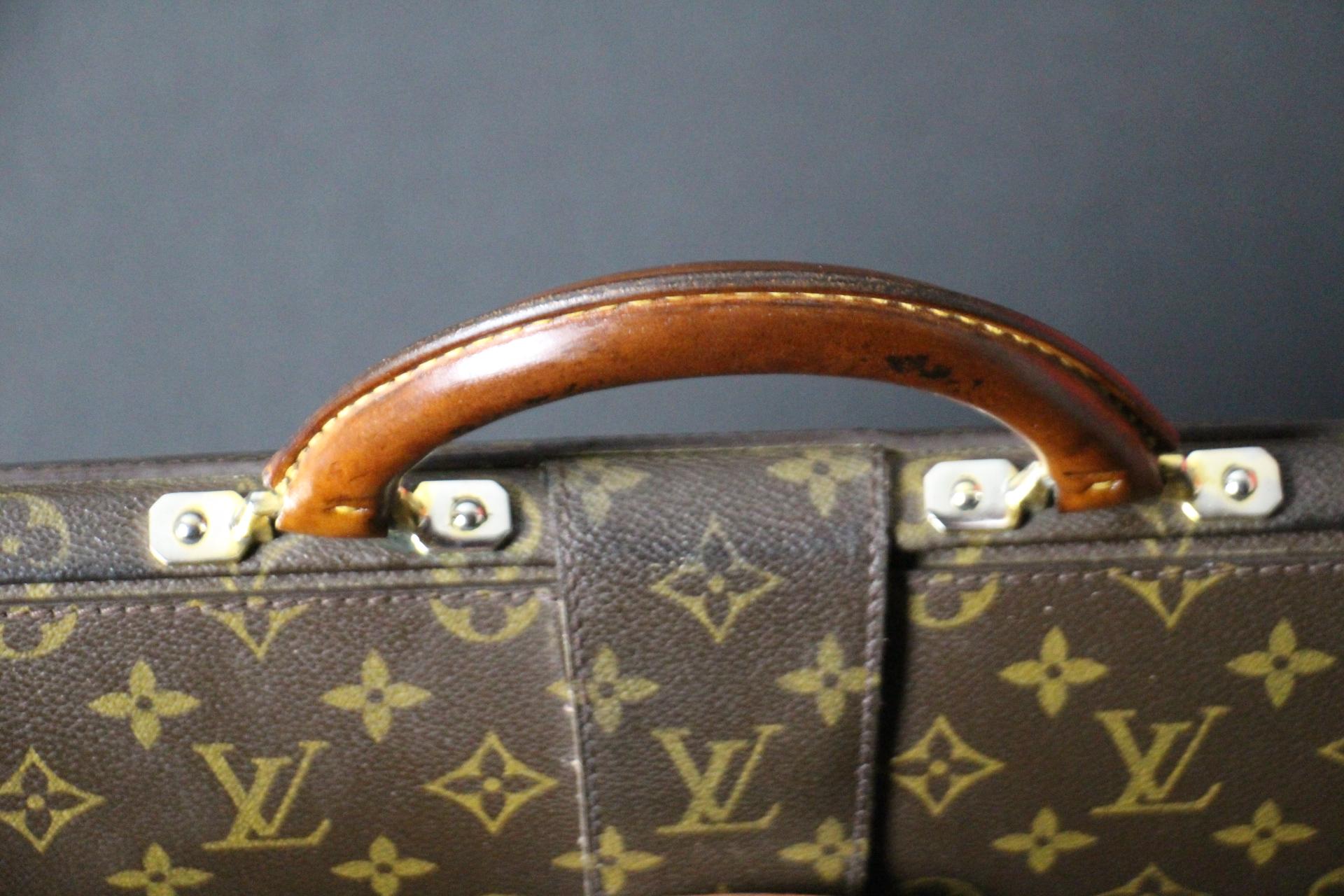 Louis Vuitton Monogram Pilot or Doctor's Briefcase, Louis vuitton Serviette 7