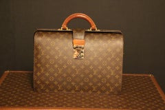 Louis Vuitton Monogram Pilot or Doctor's Briefcase, Louis vuitton Serviette