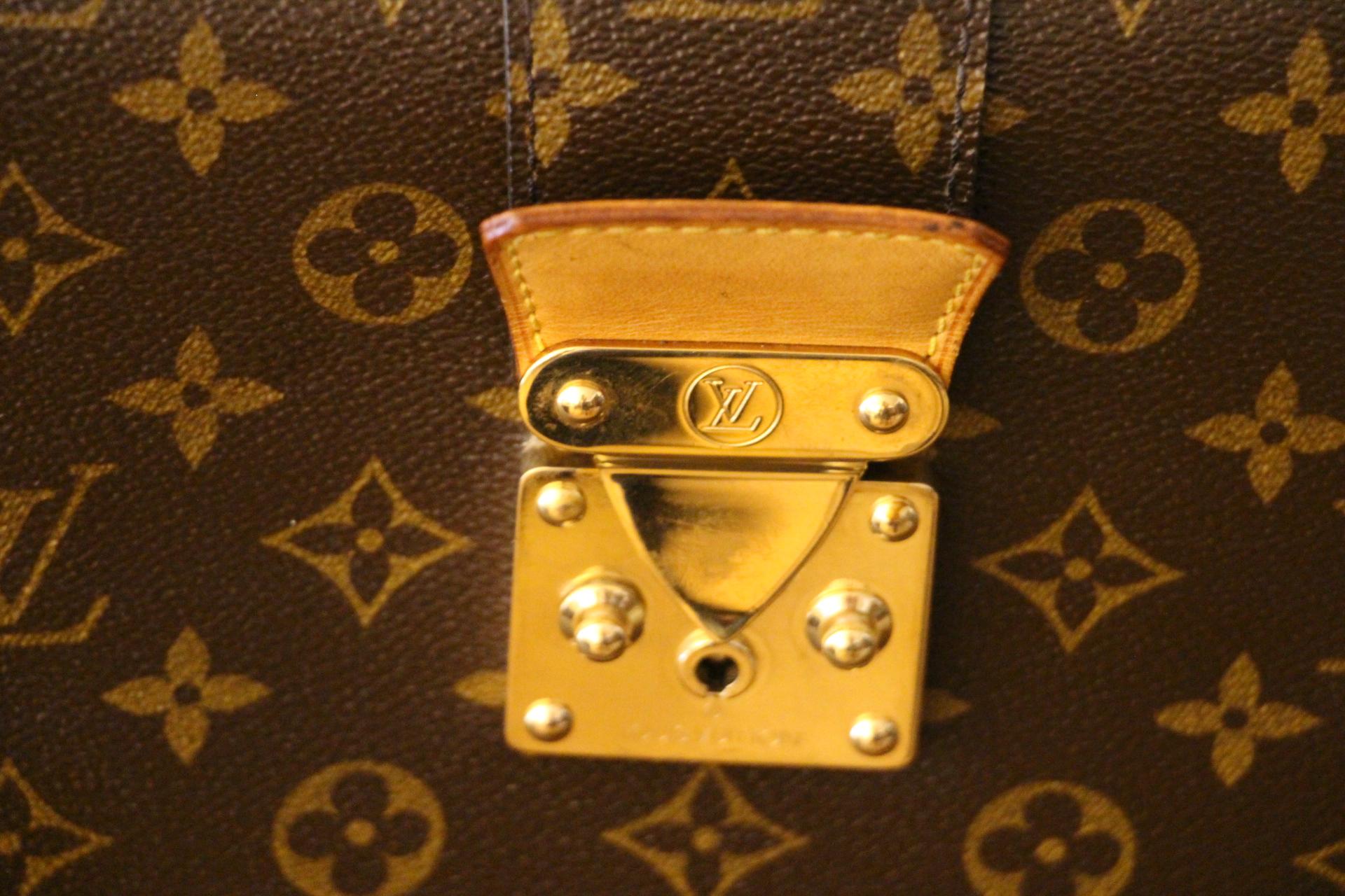 Louis Vuitton Monogram Pilot or Doctor's Briefcase, Louis vuitton Serviette 2