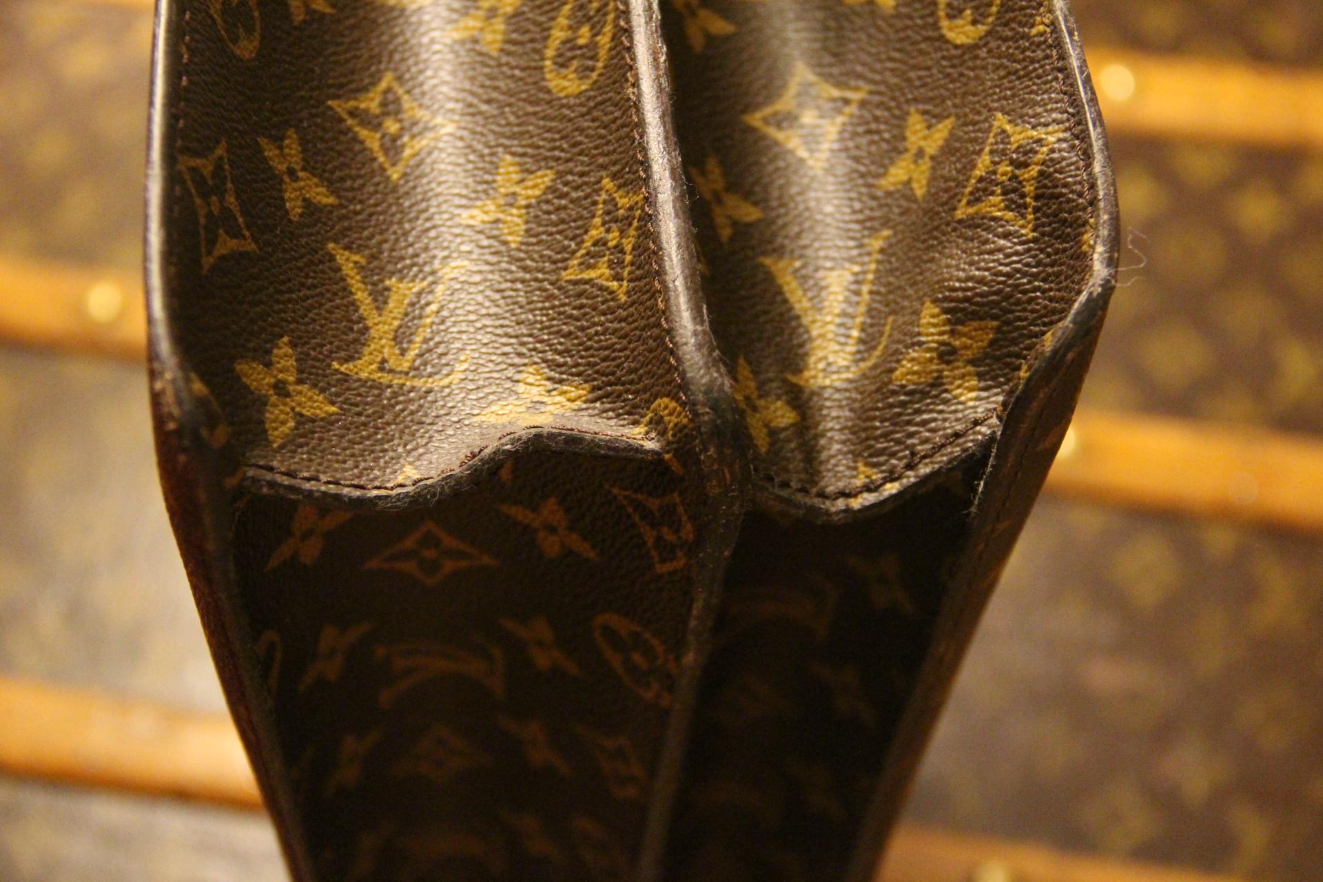 Louis Vuitton Monogram Pilot or Doctor's Briefcase, Louis vuitton Serviette For Sale 2