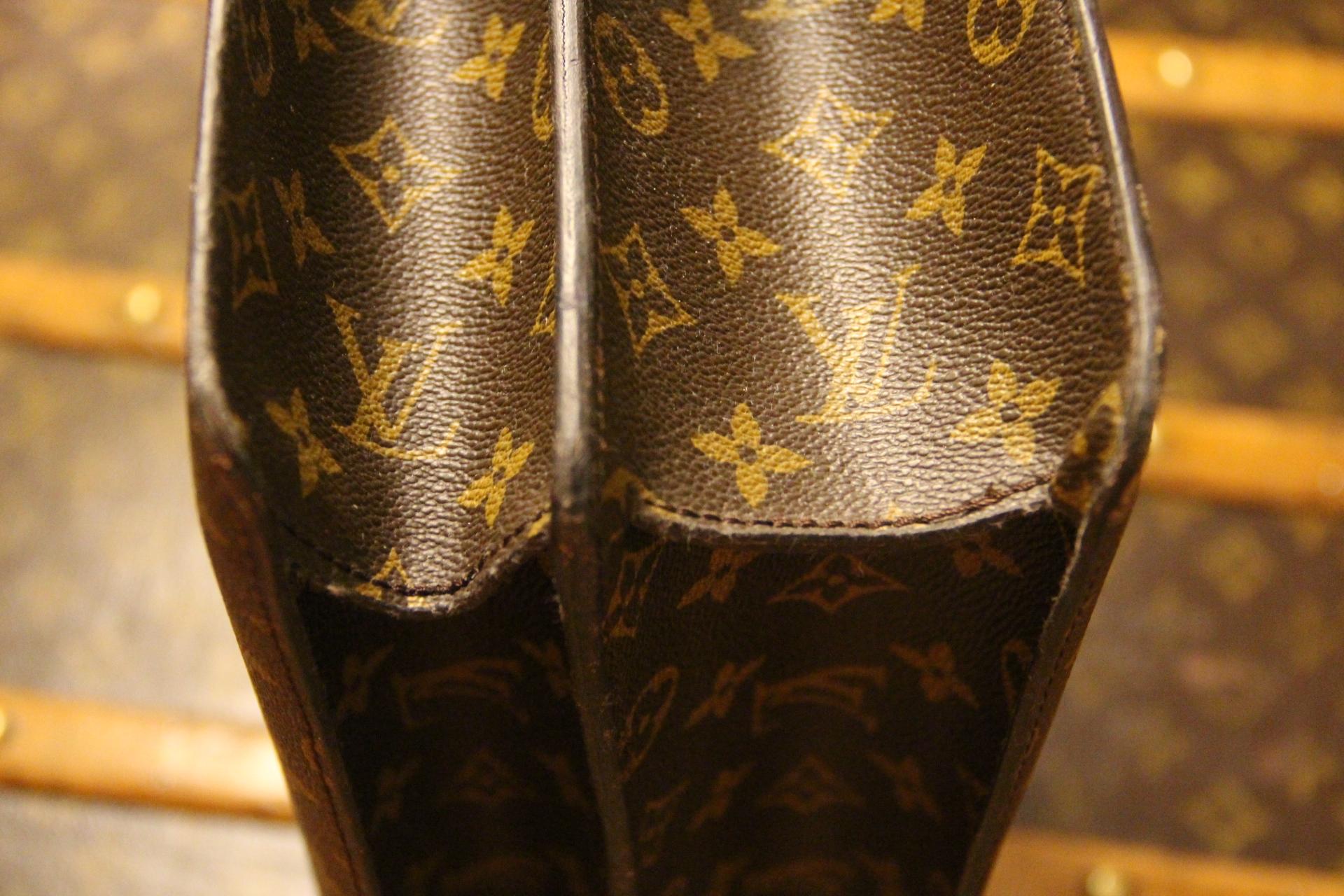 Louis Vuitton Monogram Pilot or Doctor's Briefcase, Louis vuitton Serviette For Sale 3