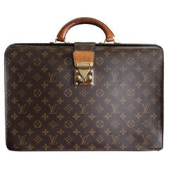 Louis Vuitton Monogram Pilot or Doctor's Briefcase, Louis vuitton Serviette