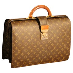 Retro Louis Vuitton Monogram Pilot or Doctor's Briefcase, Louis vuitton Serviette