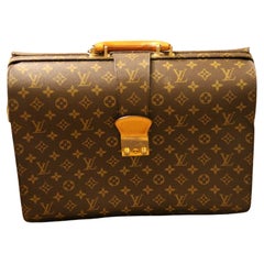 Louis Vuitton Monogram Pilot or Doctor's Briefcase, Louis vuitton Serviette