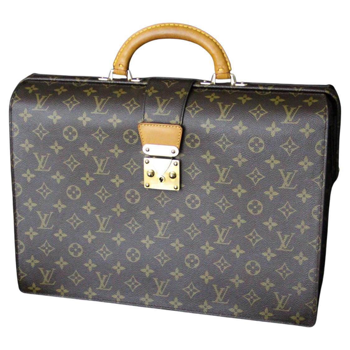 Louis Vuitton Monogram Pilot or Doctor
s Briefcase, Louis vuitton Serviette en vente