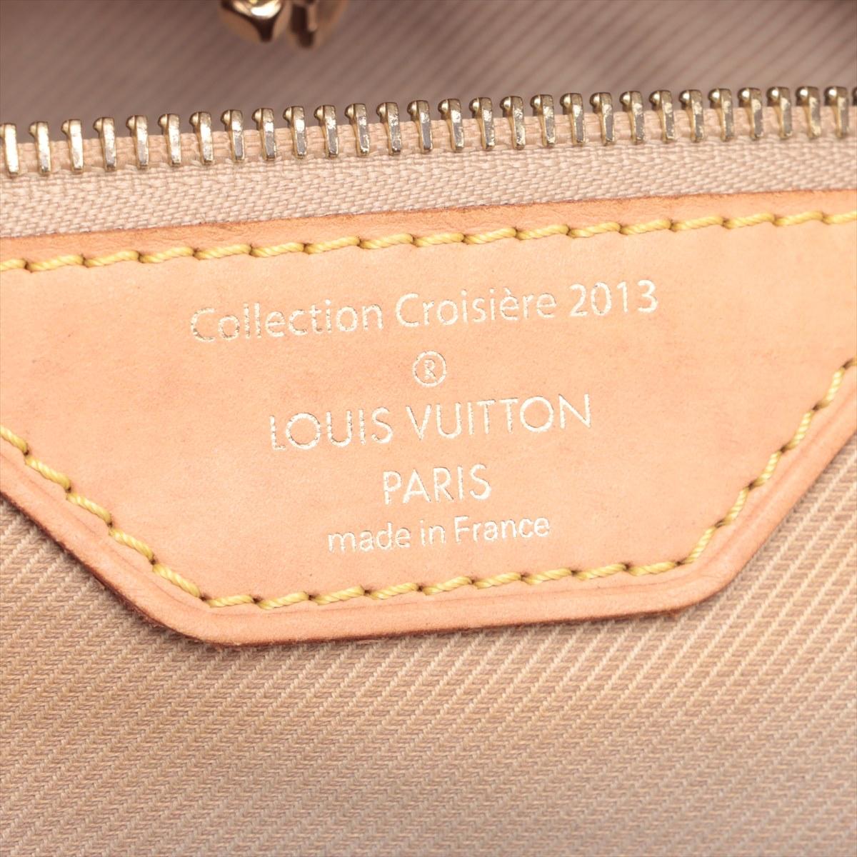 Louis Vuitton Monogram Pink Denim Applique Neverfull MM 6