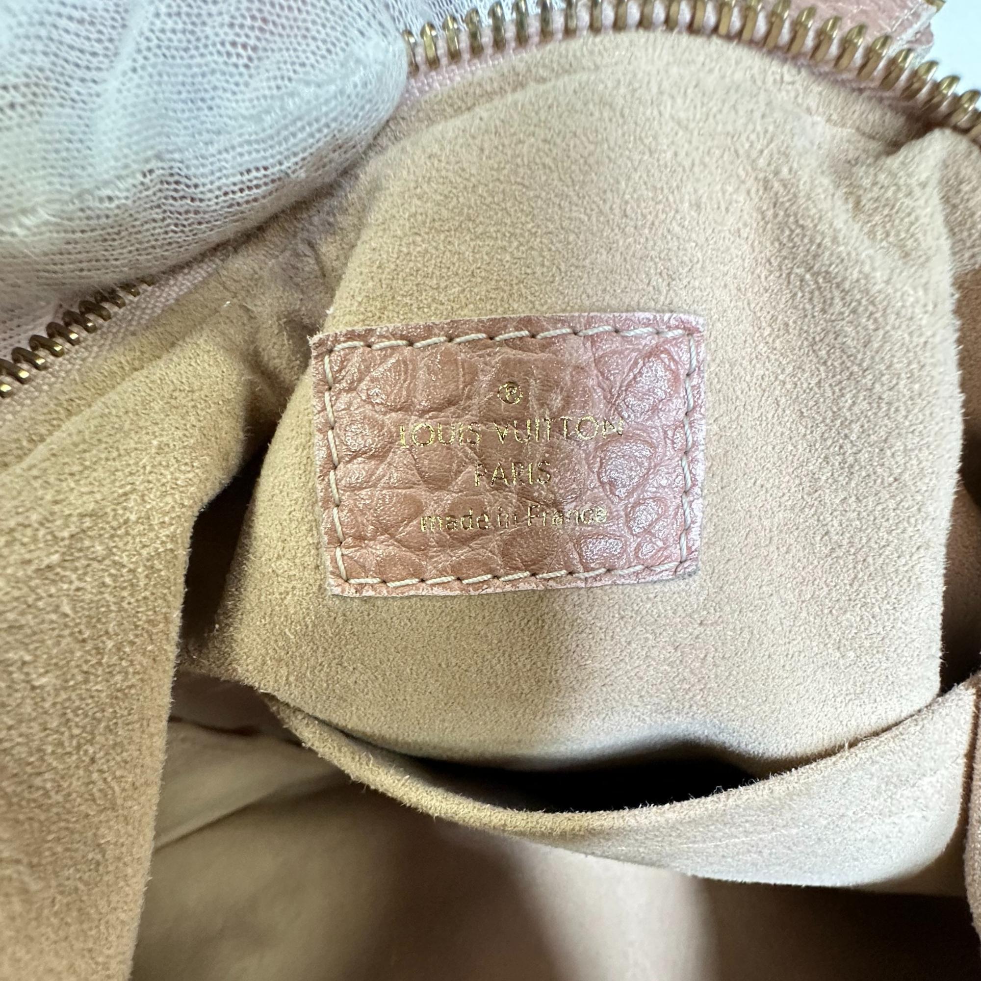 Louis Vuitton Monogram Pink Denim Slightly Shoulder Bag 3