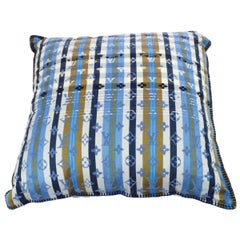 Louis Vuitton Monogramme Plaid Stripe Checker Couch Chair Bed Throw Square Pillow