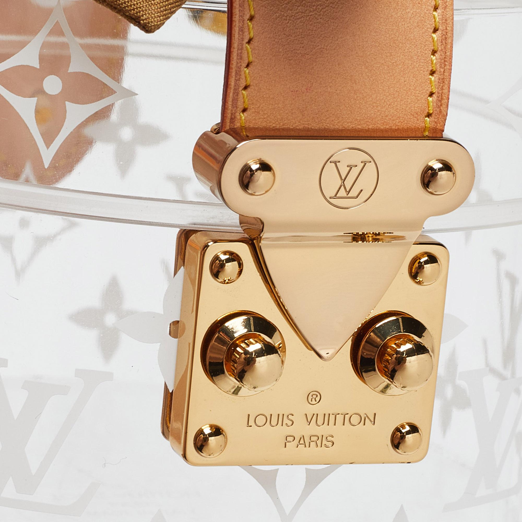 Louis Vuitton Monogram Plexiglass Box Scott at 1stDibs