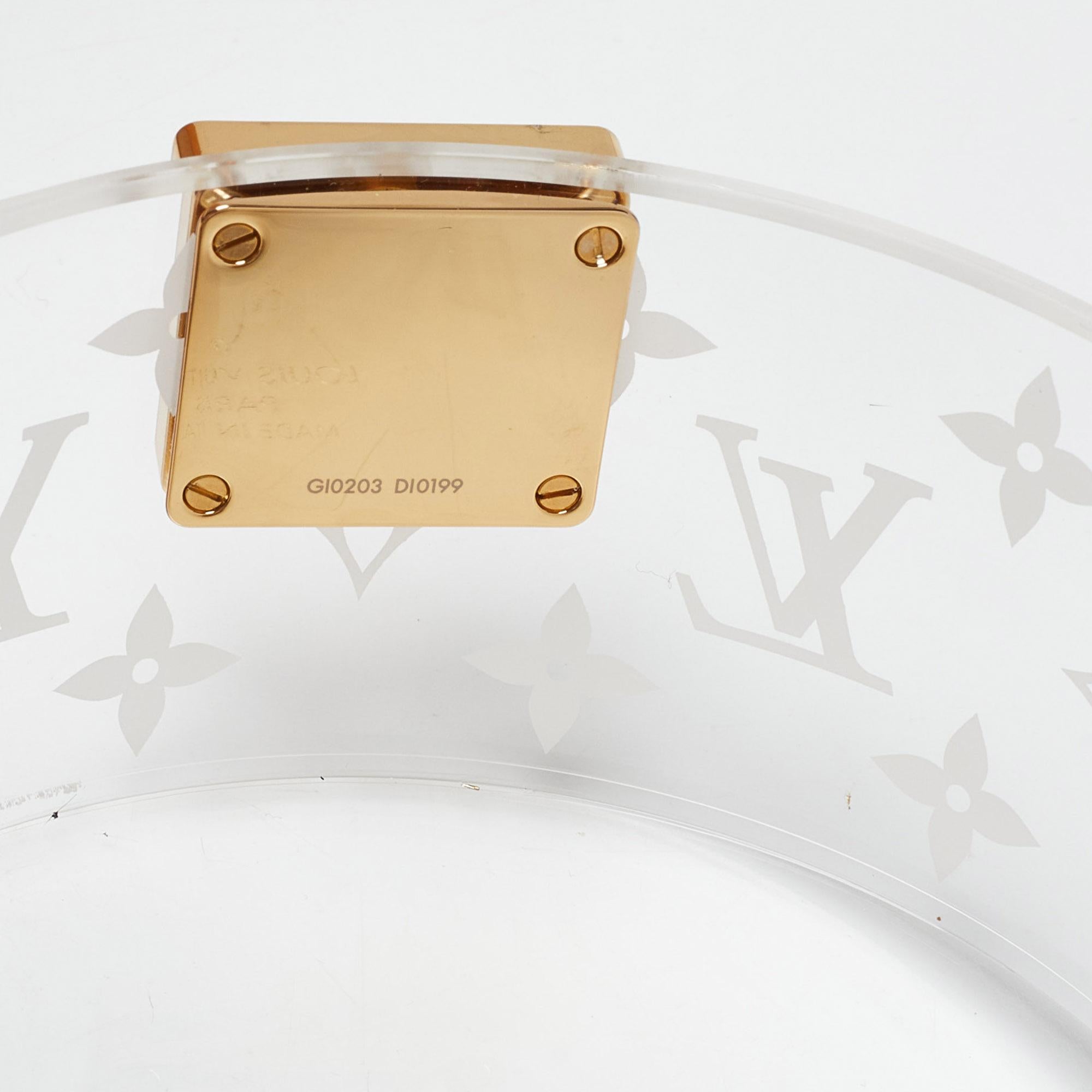 Louis Vuitton Monogram Plexiglass Box Scott 4