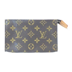 Louis Vuitton Monogram Poche Toiletry Pouch Cosmetic Case 16lva1117