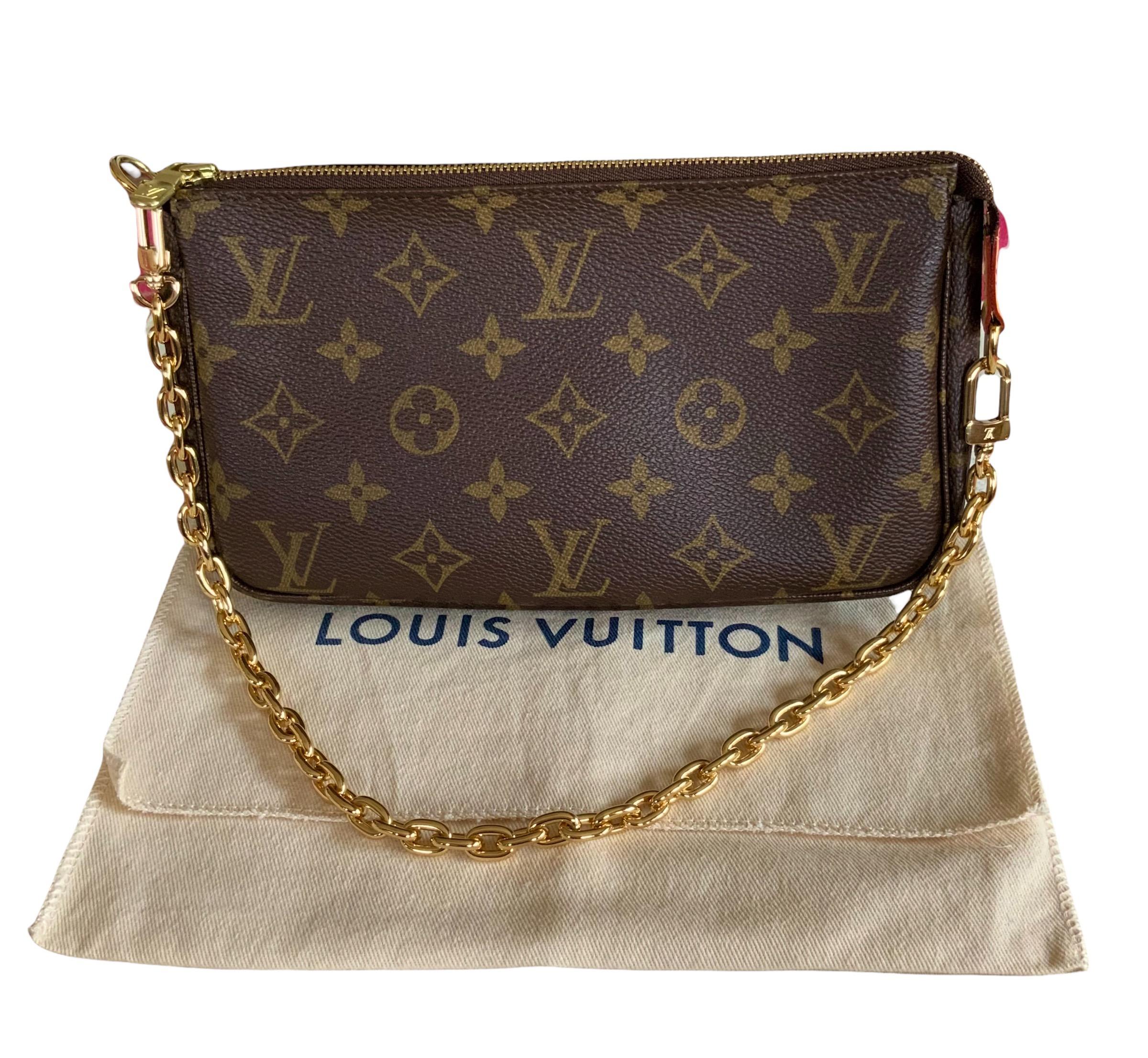 Women's or Men's Louis Vuitton Monogram Pochette Accessoires Bag