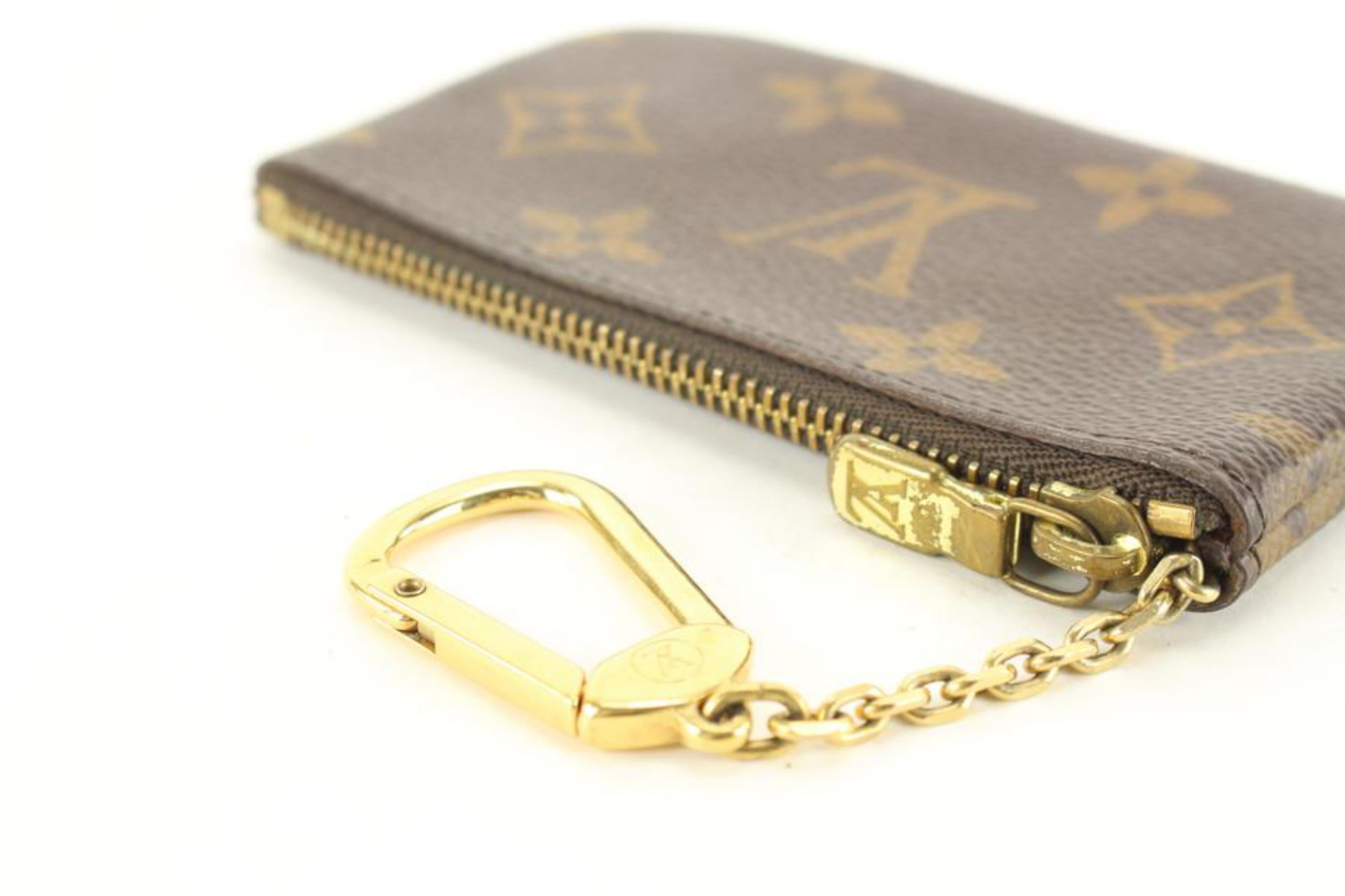 Louis Vuitton Monogram Pochette Cles Key Pouch 15lk76s 3