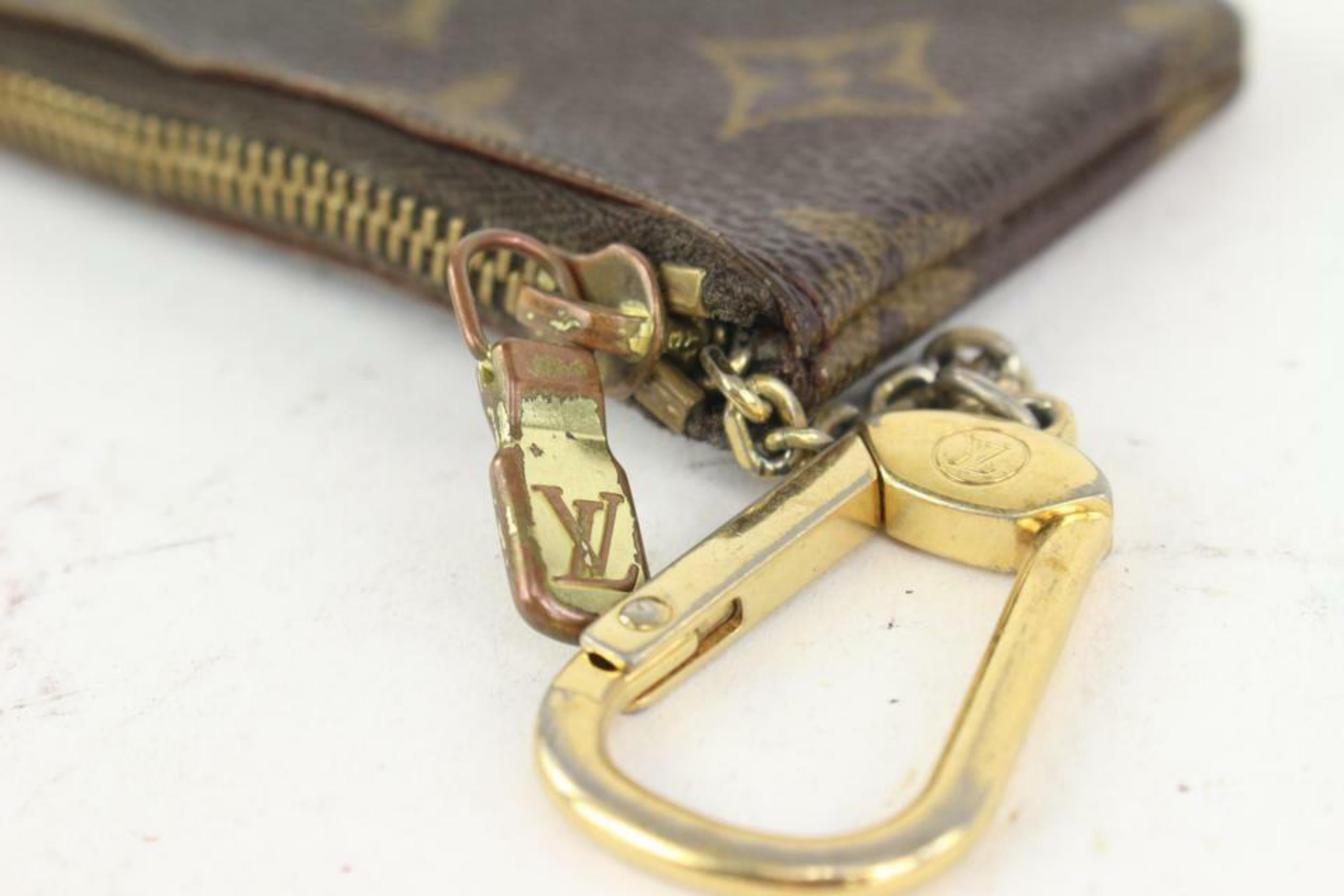 Louis Vuitton Monogram Pochette Cles Key Pouch 3LV123a 1