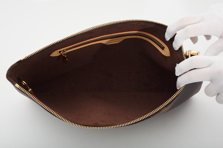 Louis Vuitton Black Monogram Giant Pochette Cles Leather ref.964724 - Joli  Closet