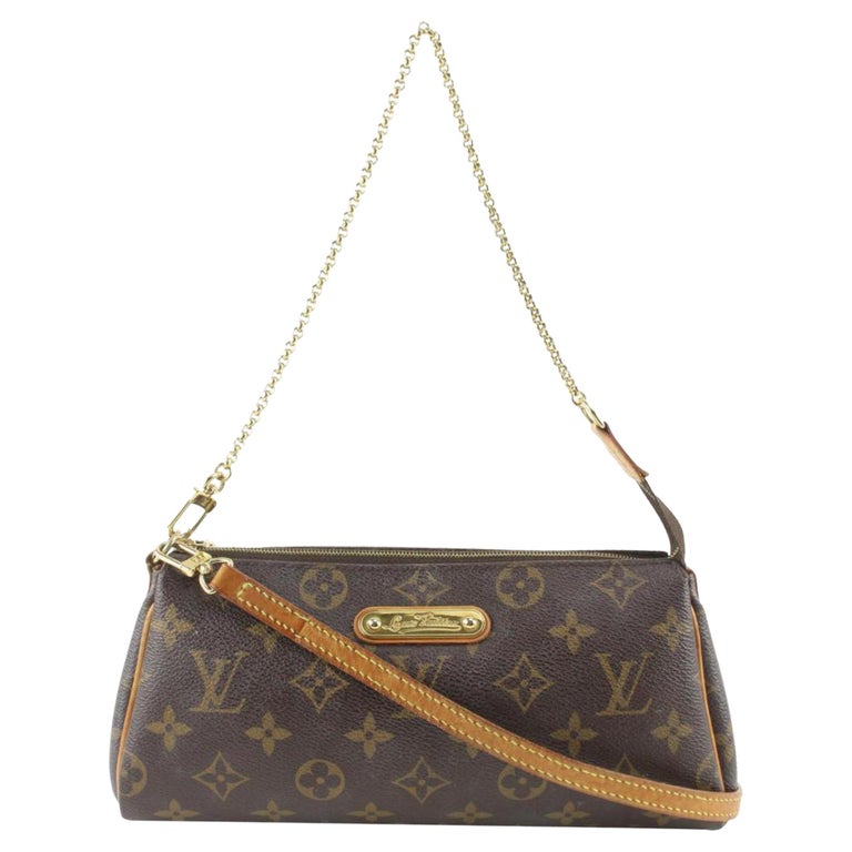 Louis Vuitton Sophie Clutch Monogram (With Leather Strap) Brown in Coated  Canvas with Gold-tone - US