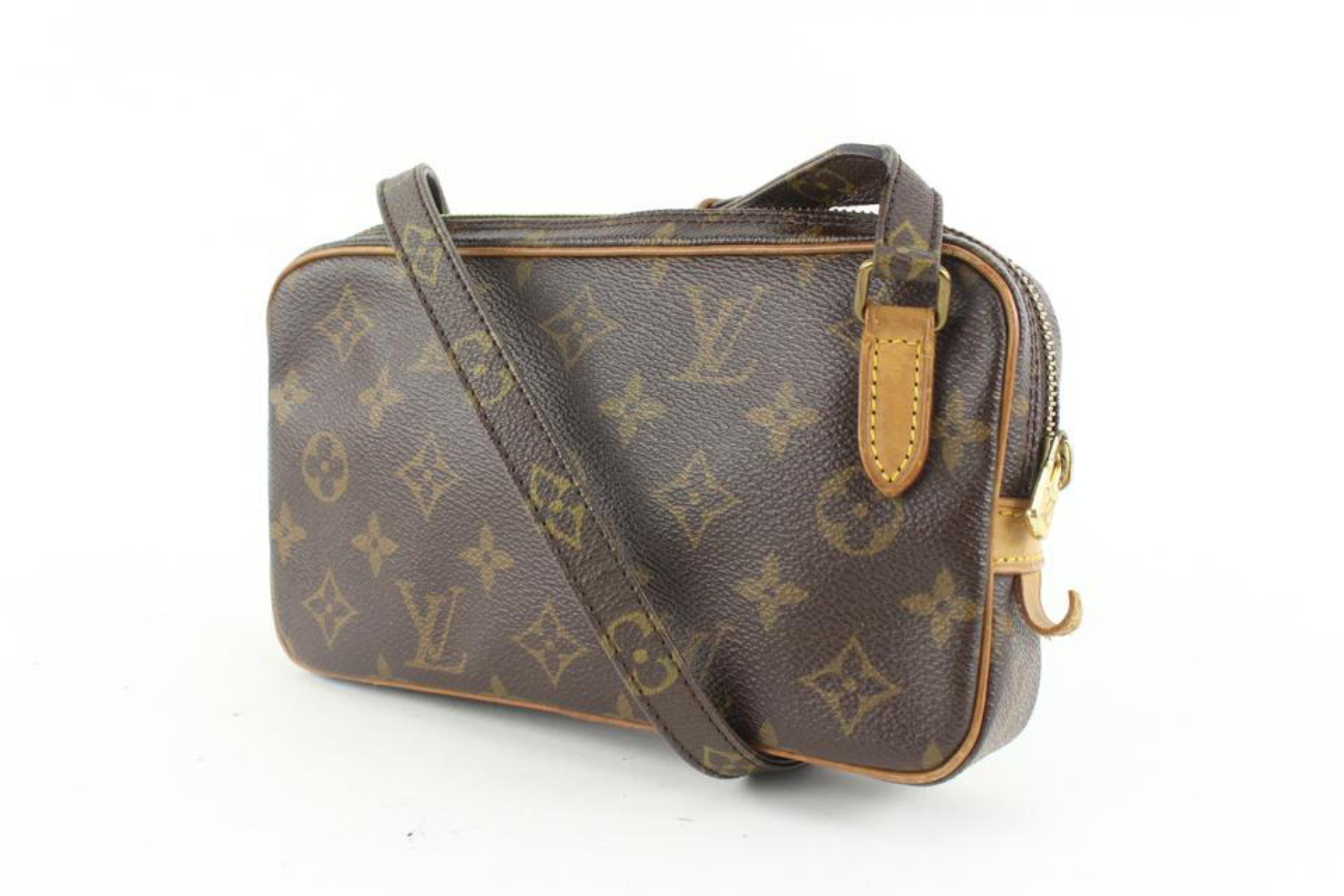 Louis Vuitton Monogram Pochette Marly Bandouliere 16lv33
Date Code/Serial Number: TH0991
Made In: France
Measurements: Length:  8.5