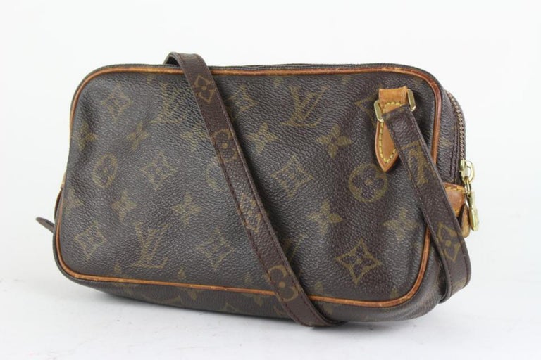Louis Vuitton LV Monogram Marly Bandoulie Pochette bag handbag