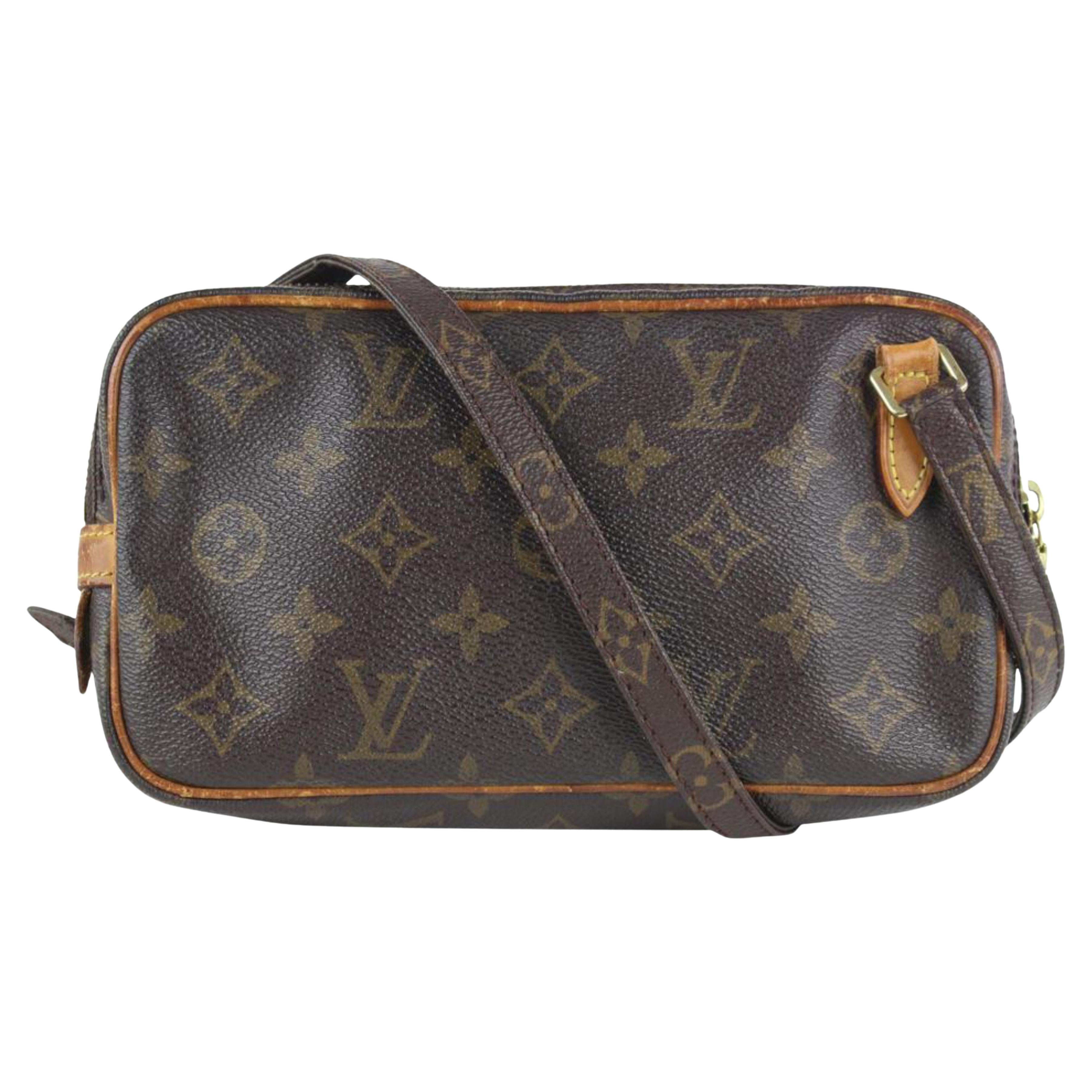 Louis Vuitton - Pochette Marly - Bandoulière avec monogramme 8LV1018 en vente