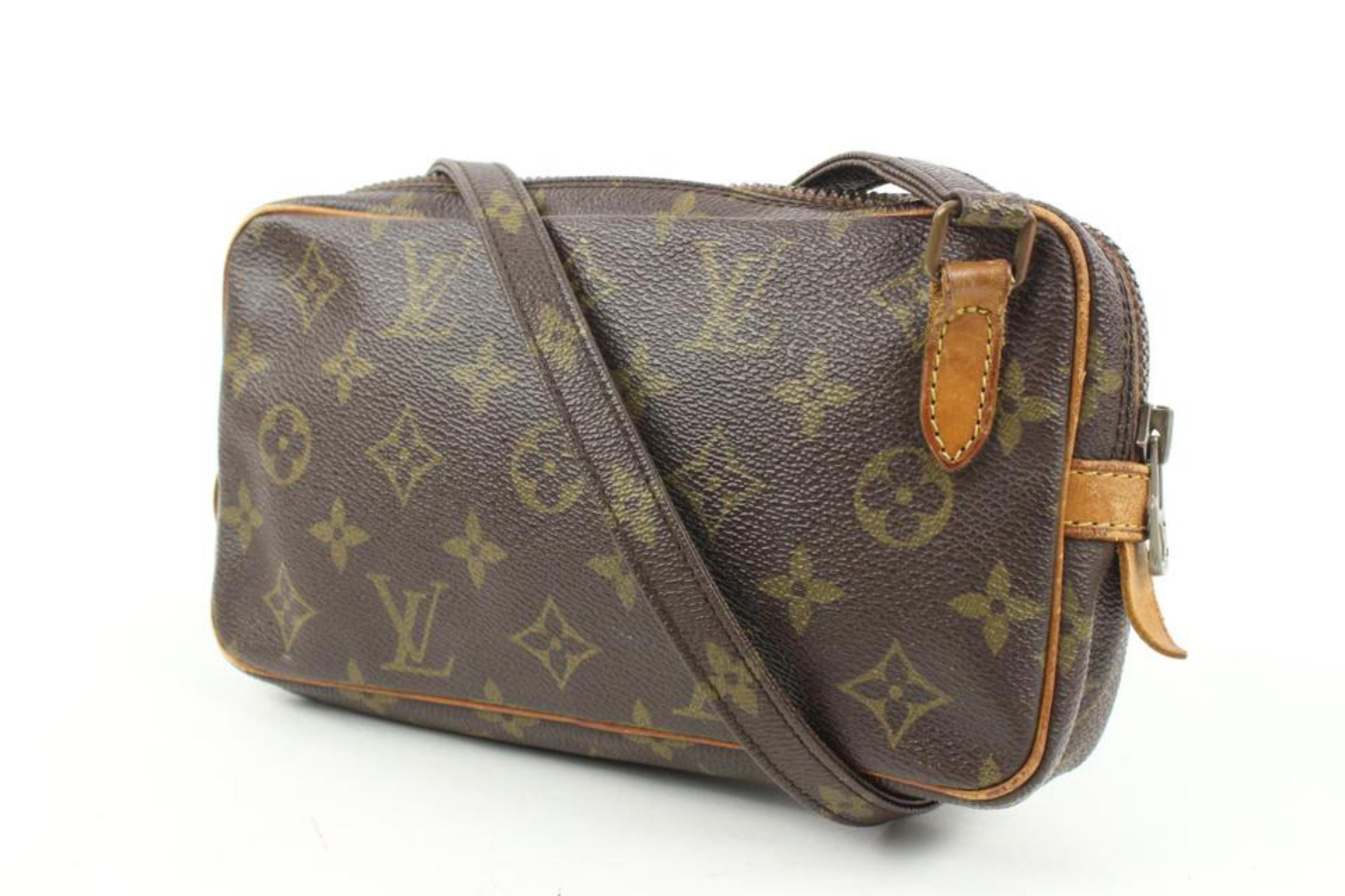 Louis Vuitton Monogram Pochette Marly Bandouliere Crossbody 29lv127s
Made In: France
Measurements: Length:  8.5